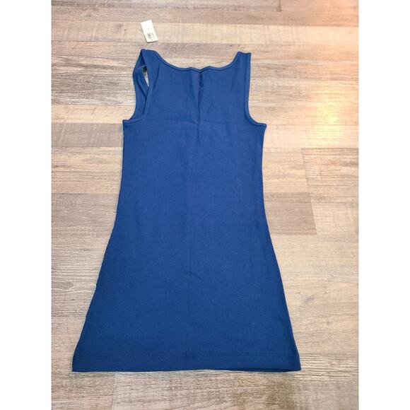Old navy small womens ribbed blue tank top new with tags - Picture 2 of 6